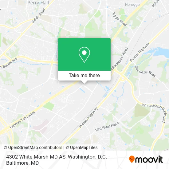 4302 White Marsh MD AS map
