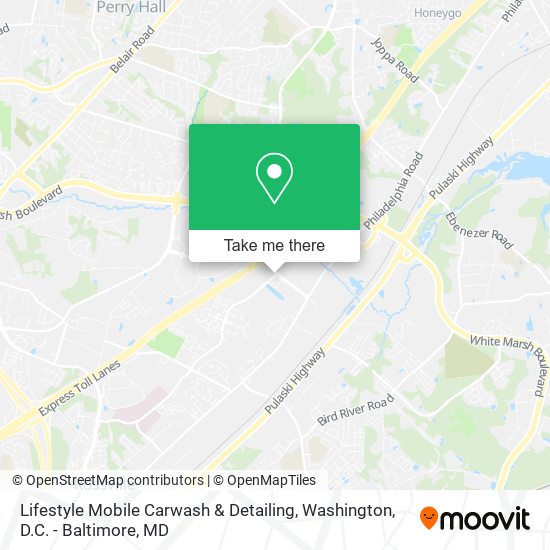 Lifestyle Mobile Carwash & Detailing map