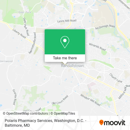 Polaris Pharmacy Services map