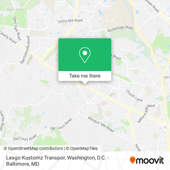 Lesgo Kustomz Transpor map