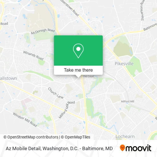 Az Mobile Detail map