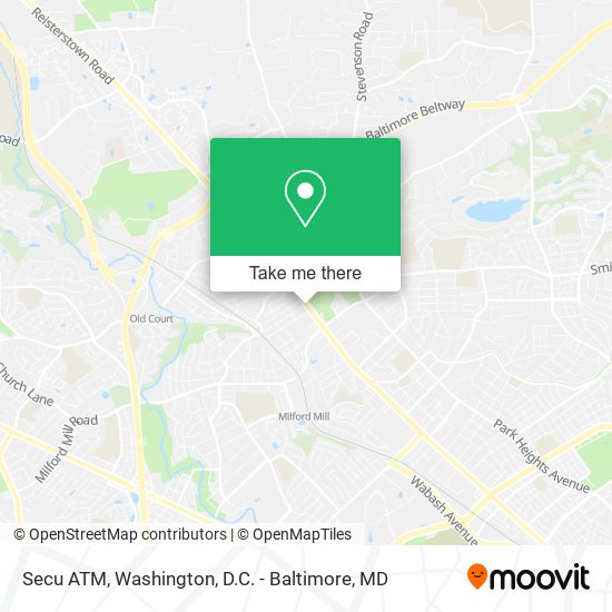Secu ATM map