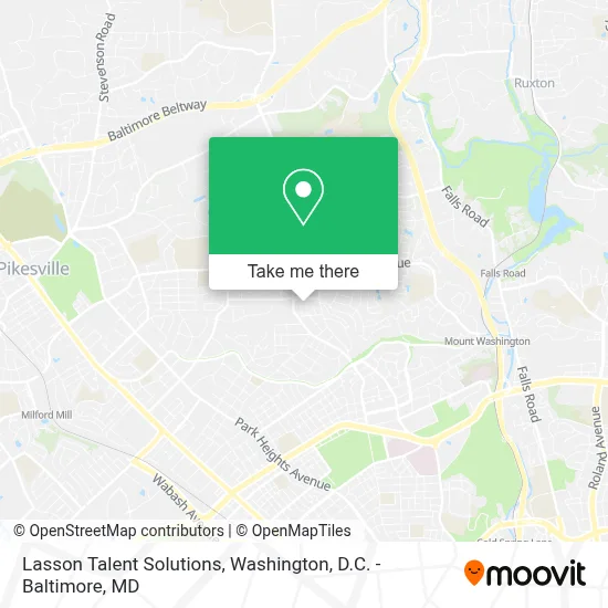 Lasson Talent Solutions map