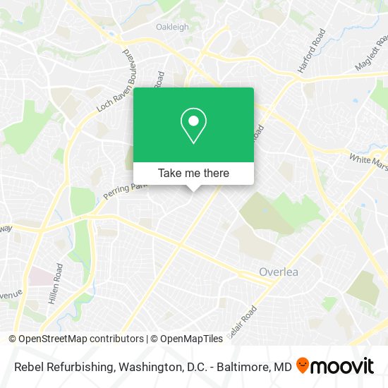 Rebel Refurbishing map