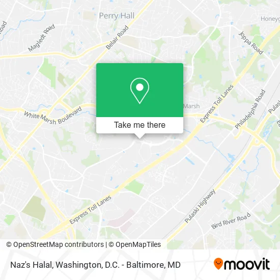 Naz's Halal map