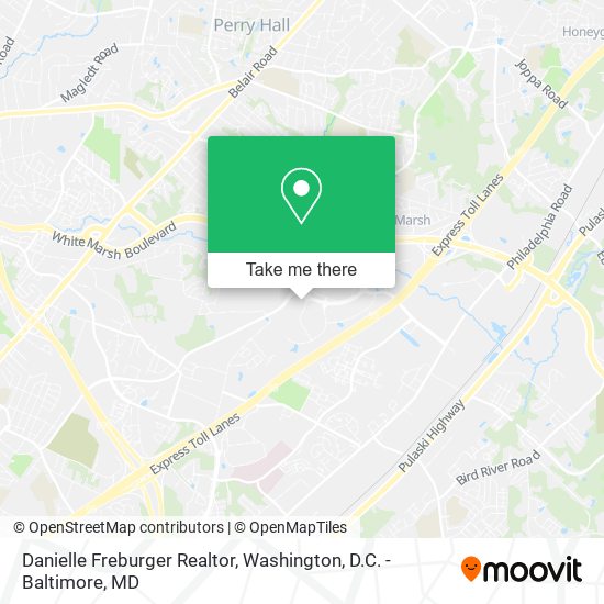 Mapa de Danielle Freburger Realtor