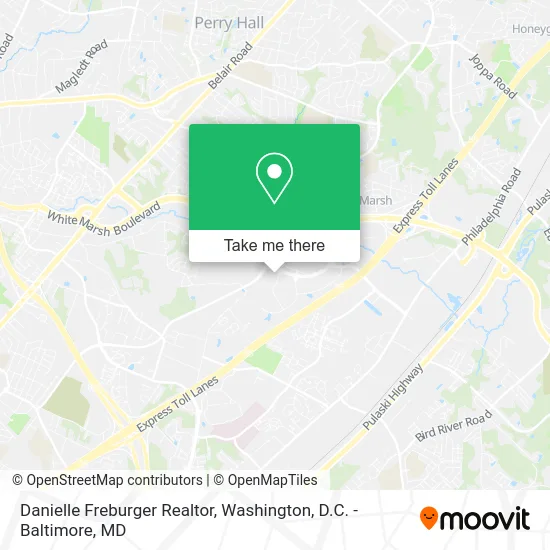 Danielle Freburger Realtor map