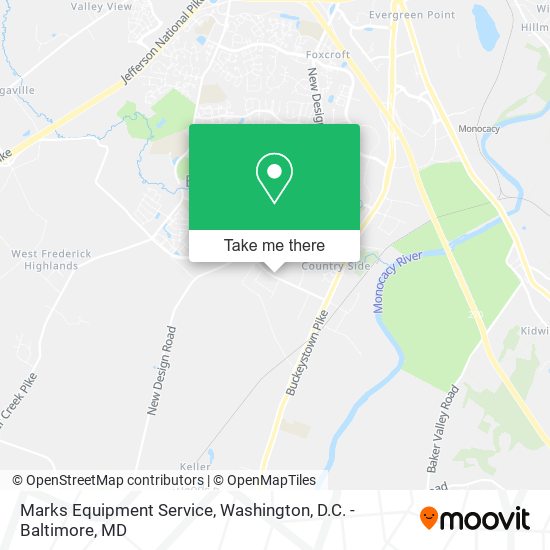 Mapa de Marks Equipment Service