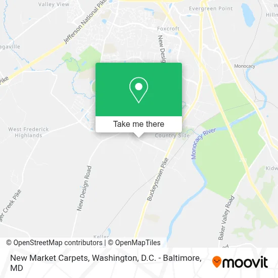 New Market Carpets map