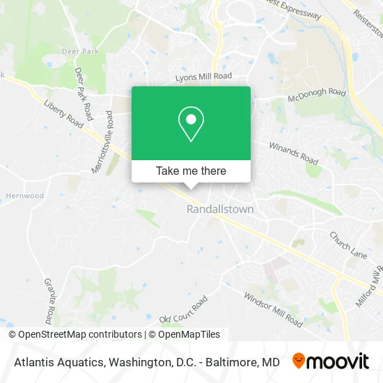 Atlantis Aquatics map