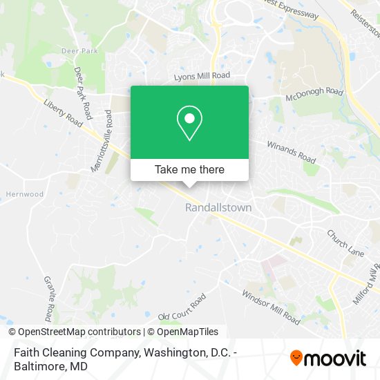 Faith Cleaning Company map