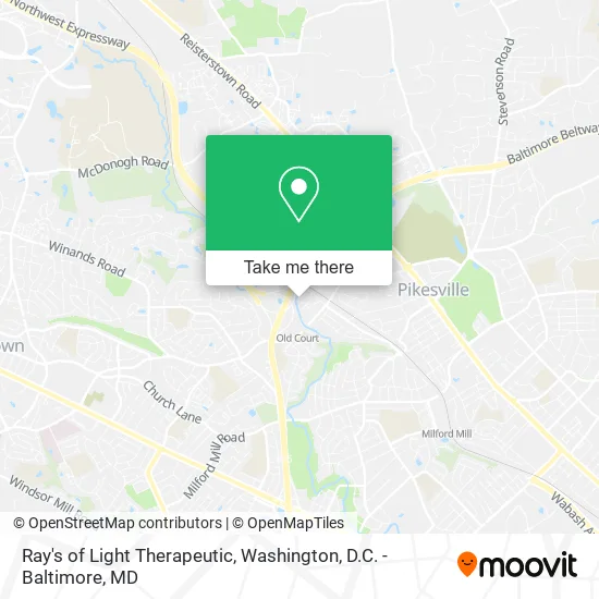 Ray's of Light Therapeutic map