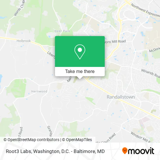 Root3 Labs map