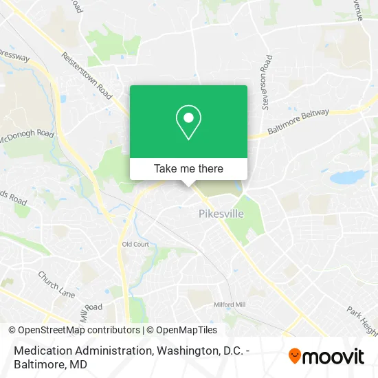 Medication Administration map