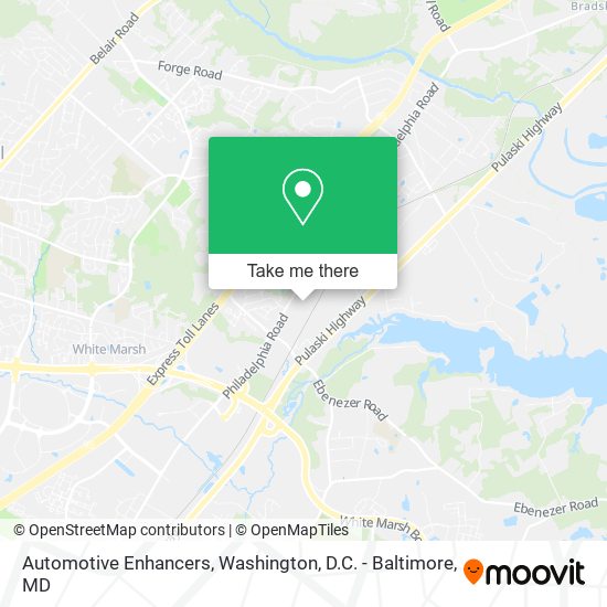 Automotive Enhancers map