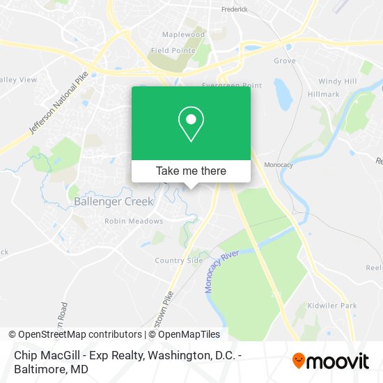 Chip MacGill - Exp Realty map