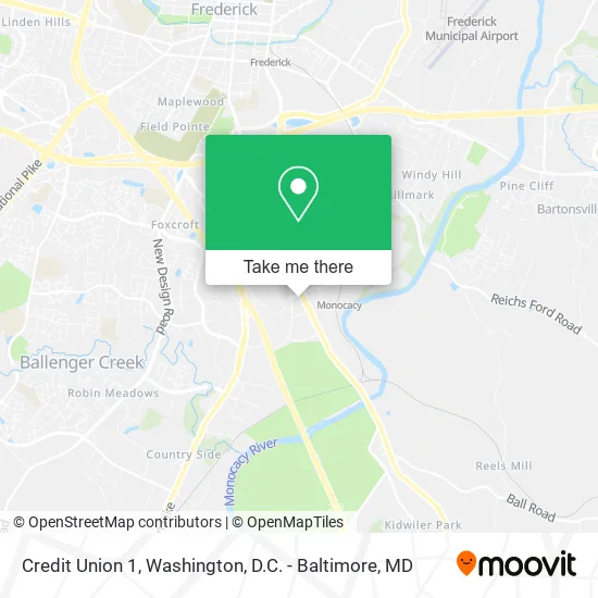 Credit Union 1 map