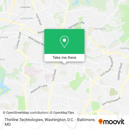 Thinline Technologies map