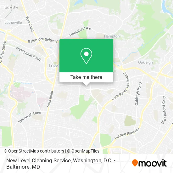 New Level Cleaning Service map