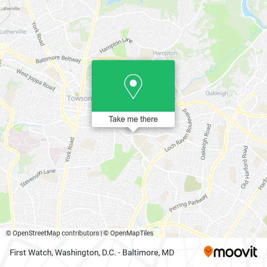 Mapa de First Watch