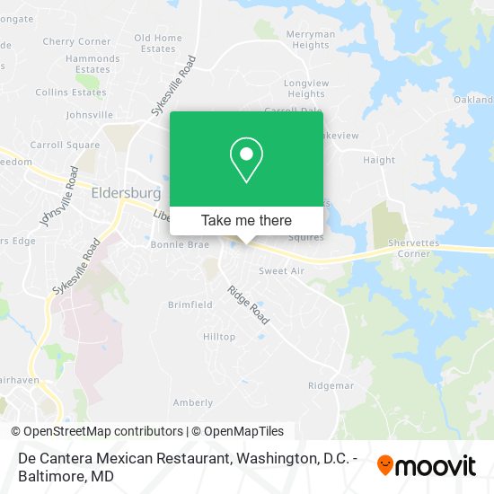 De Cantera Mexican Restaurant map