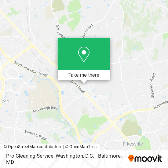 Pro Cleaning Service map