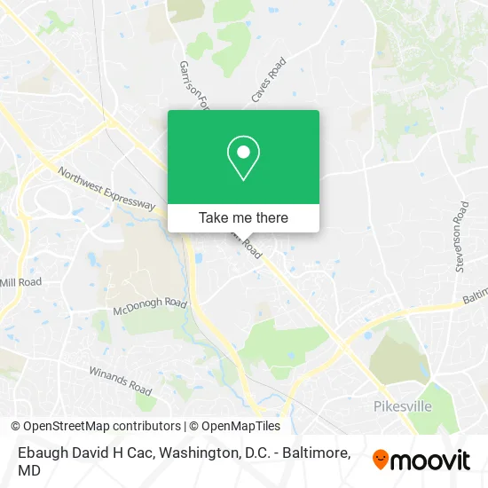 Ebaugh David H Cac map