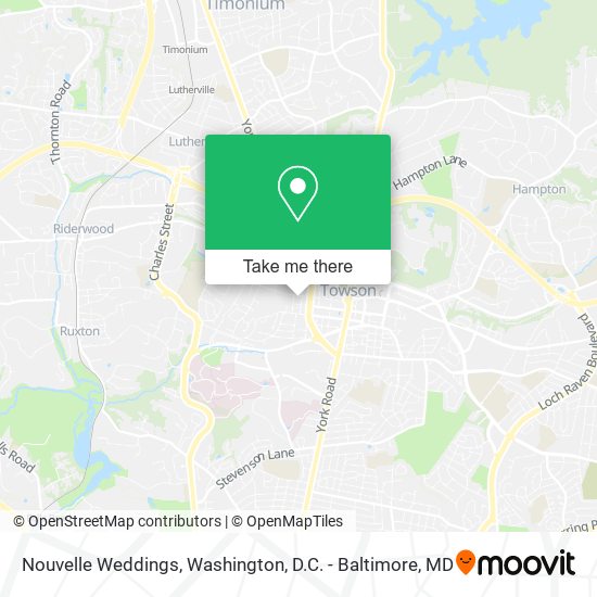 Nouvelle Weddings map