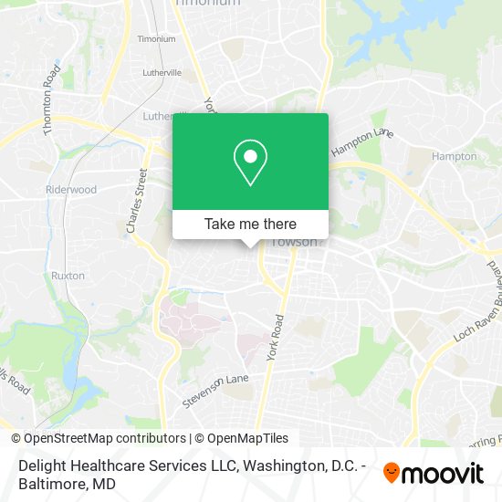 Mapa de Delight Healthcare Services LLC