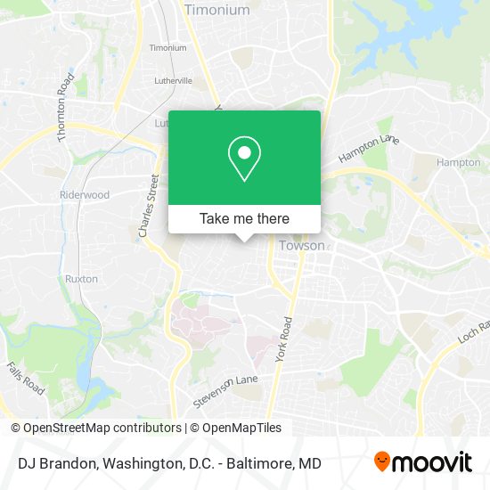 DJ Brandon map