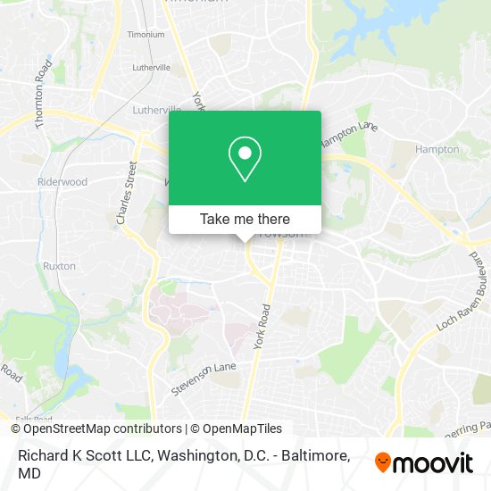 Richard K Scott LLC map