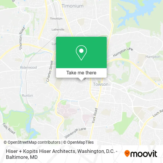 Hiser + Kopits Hiser Architects map