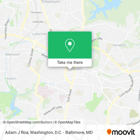 Adam J Roa map