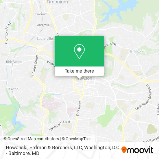 Howanski, Erdman & Borchers, LLC map