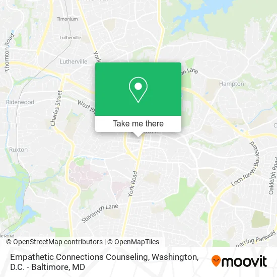 Empathetic Connections Counseling map