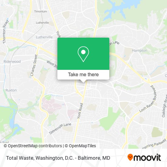 Total Waste map