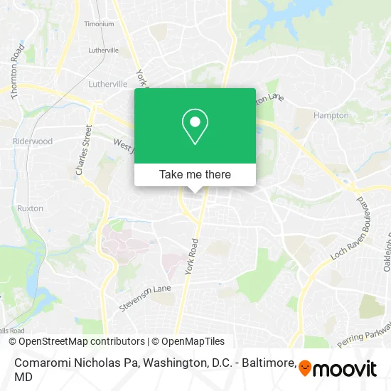 Comaromi Nicholas Pa map