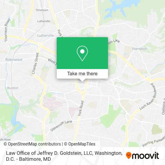 Law Office of Jeffrey D. Goldstein, LLC map