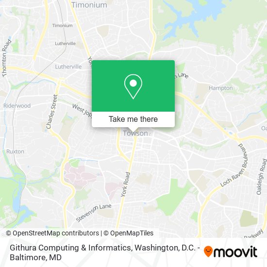 Githura Computing & Informatics map