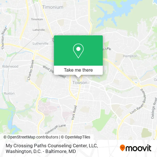 My Crossing Paths Counseling Center, LLC map