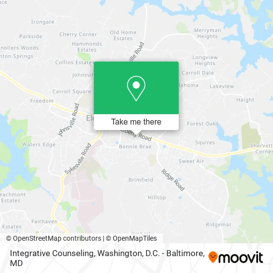 Integrative Counseling map