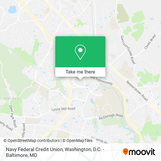 Mapa de Navy Federal Credit Union