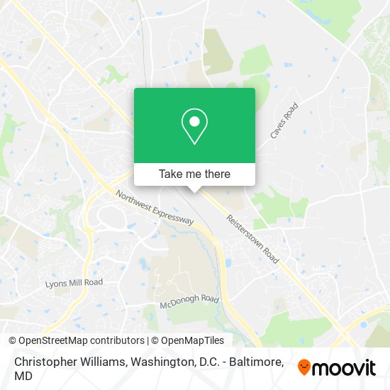 Christopher Williams map