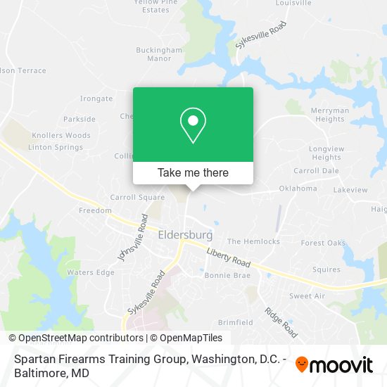 Mapa de Spartan Firearms Training Group