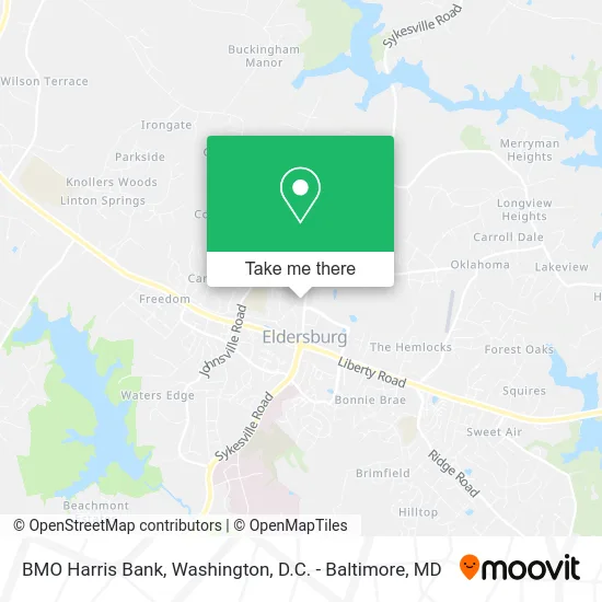 BMO Harris Bank map