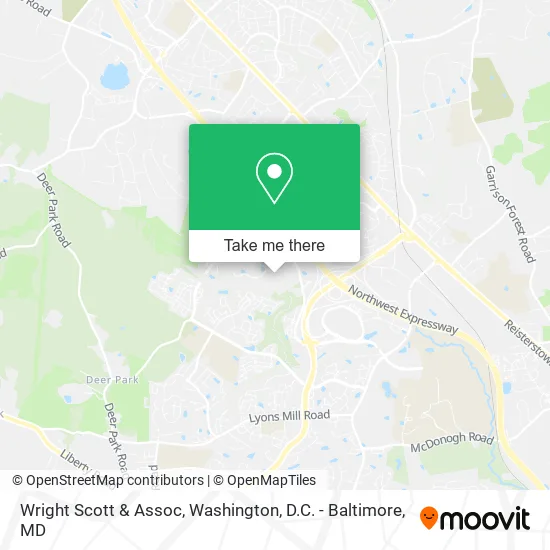 Wright Scott & Assoc map