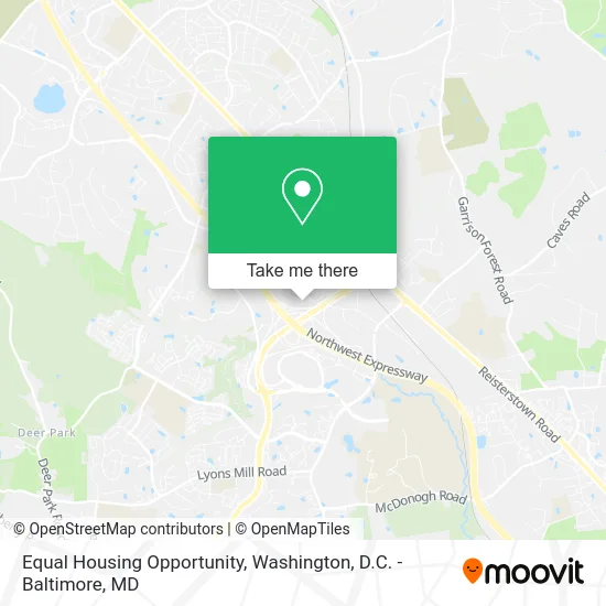 Equal Housing Opportunity map