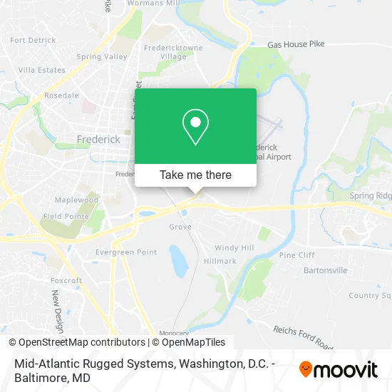 Mid-Atlantic Rugged Systems map