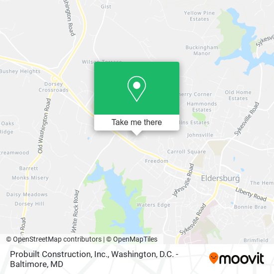 Mapa de Probuilt Construction, Inc.
