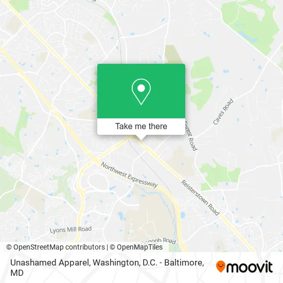 Unashamed Apparel map